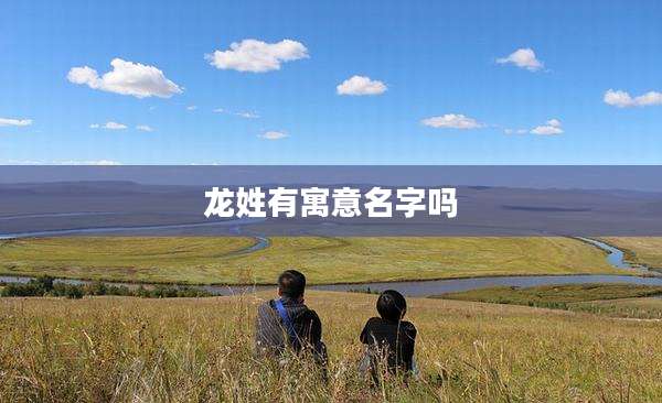 龙姓有寓意名字吗