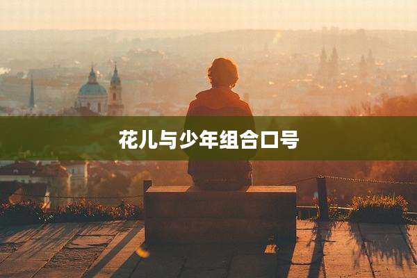 花儿与少年组合口号