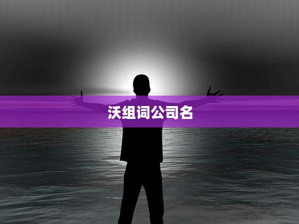 沃组词公司名