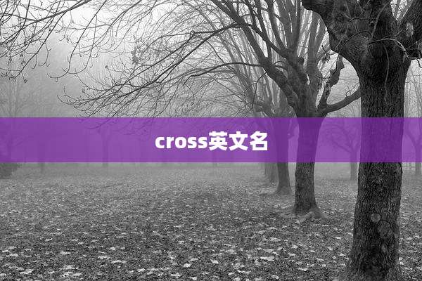 cross英文名