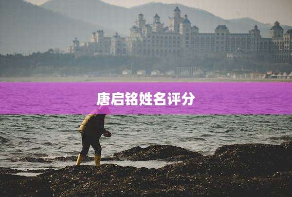 唐启铭姓名评分