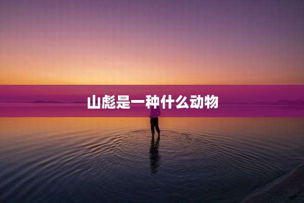 山彪是一种什么动物