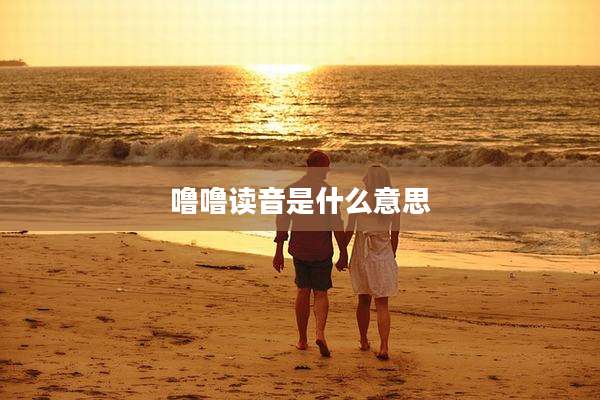 噜噜读音是什么意思