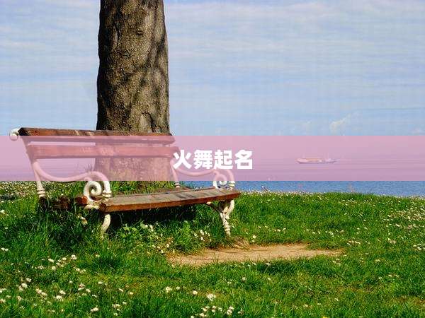 火舞起名