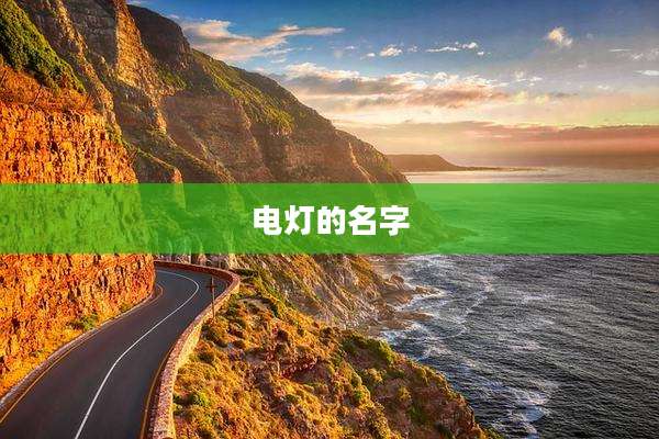 电灯的名字