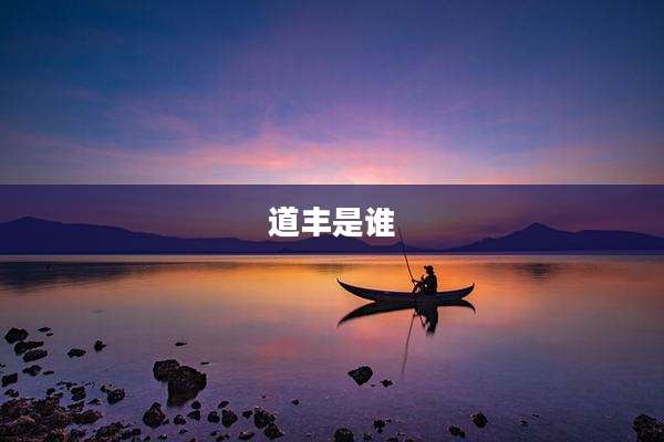 道丰是谁