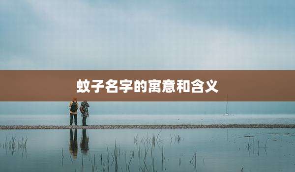 蚊子名字的寓意和含义