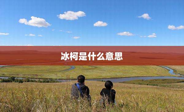 冰柯是什么意思