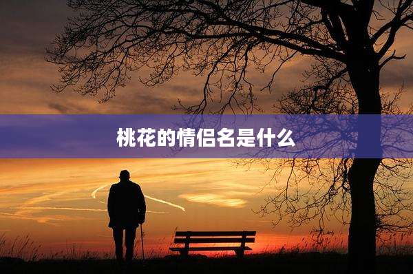 桃花的情侣名是什么