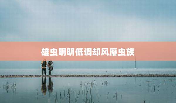 雄虫明明低调却风靡虫族