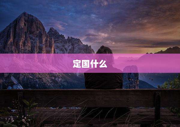 定国什么