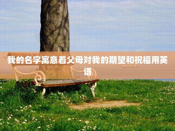 我的名字寓意着父母对我的期望和祝福用英语
