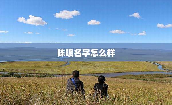 陈暖名字怎么样
