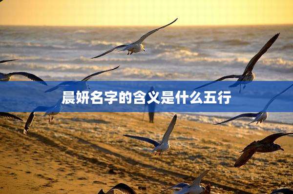 晨妍名字的含义是什么五行