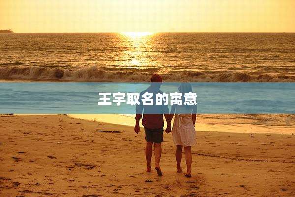 王字取名的寓意
