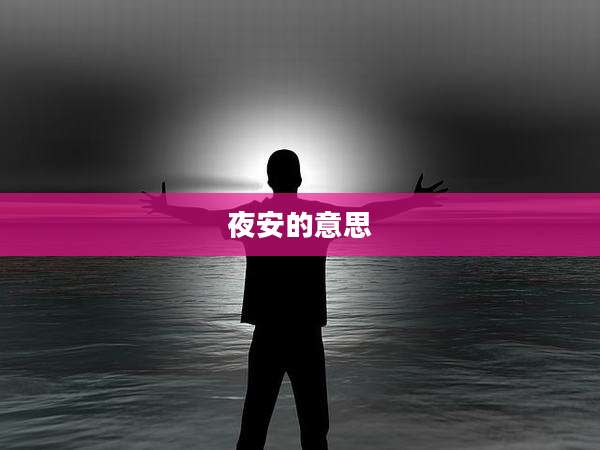 夜安的意思