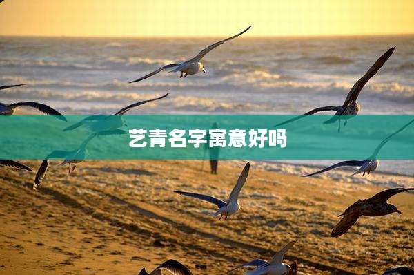 艺青名字寓意好吗