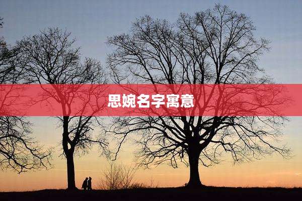 思婉名字寓意