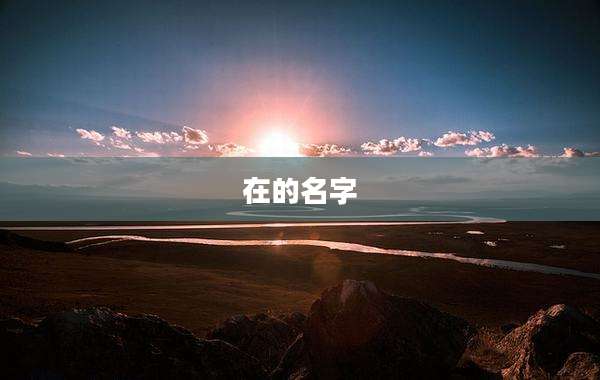 在的名字