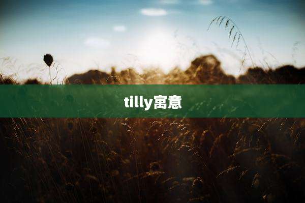 tilly寓意