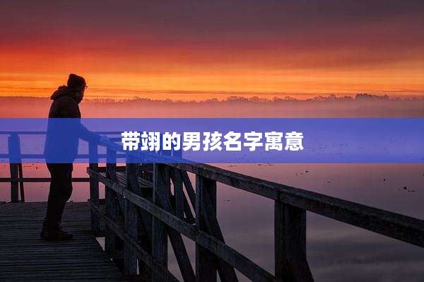 带翊的男孩名字寓意