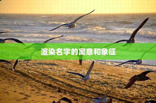 渲染名字的寓意和象征