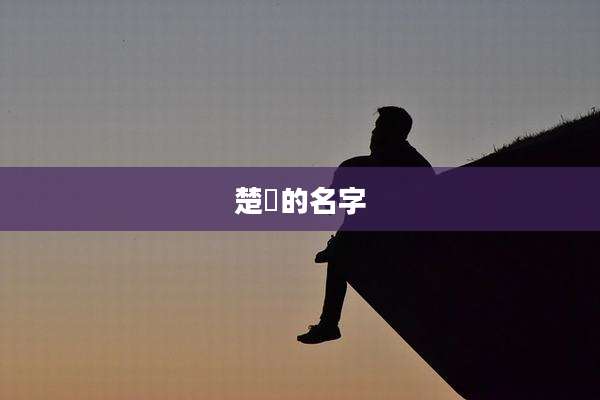 楚珺的名字