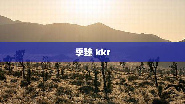 季臻 kkr