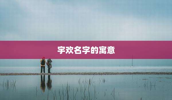 宇欢名字的寓意