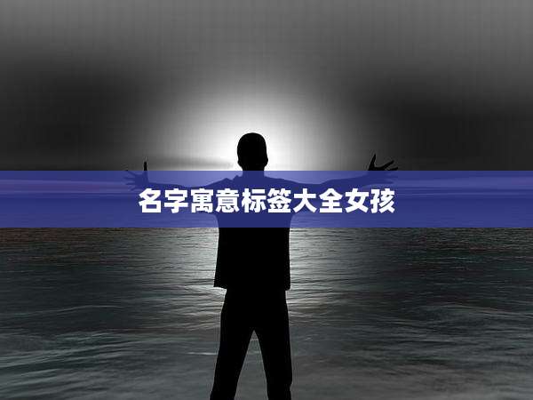 名字寓意标签大全女孩