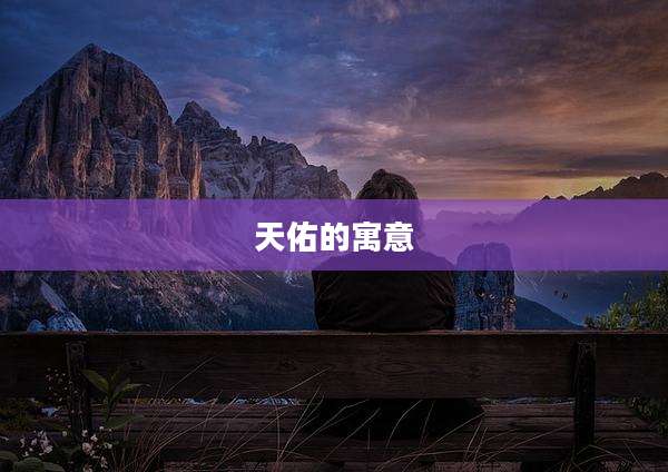 天佑的寓意