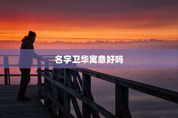 名字卫华寓意好吗