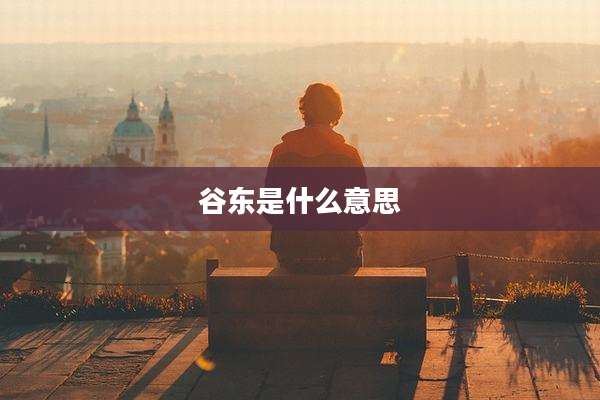 谷东是什么意思