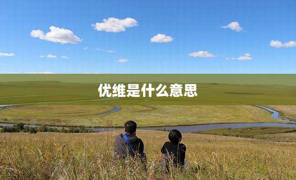 优维是什么意思