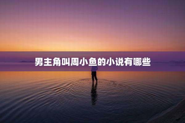 男主角叫周小鱼的小说有哪些