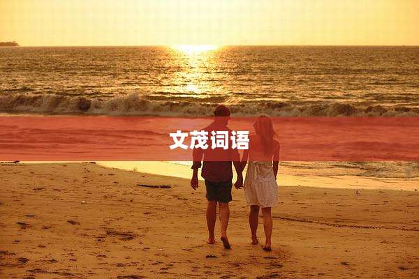 文茂词语