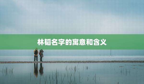林韬名字的寓意和含义