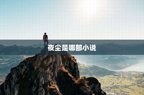 夜尘是哪部小说