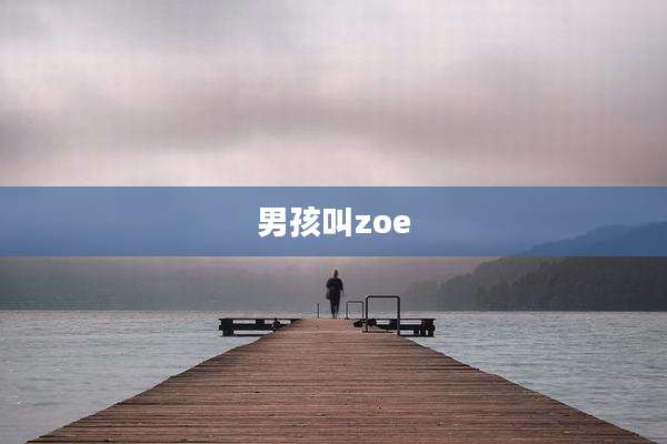 男孩叫zoe
