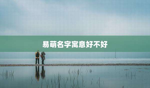 易萌名字寓意好不好