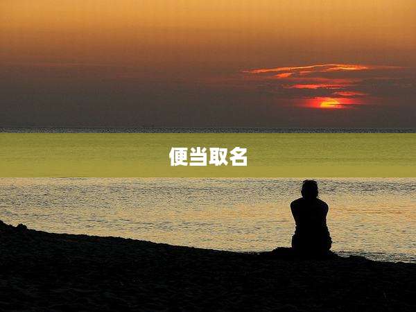 便当取名