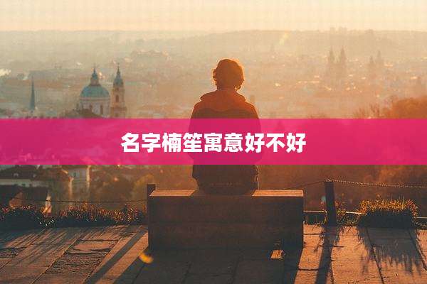 名字楠笙寓意好不好