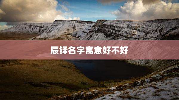 辰铎名字寓意好不好