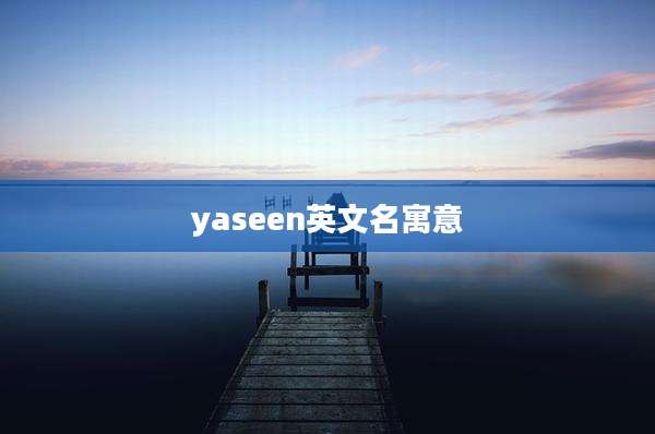 yaseen英文名寓意