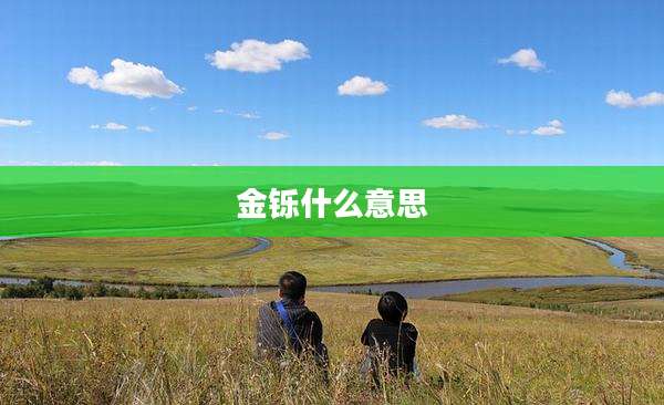 金铄什么意思