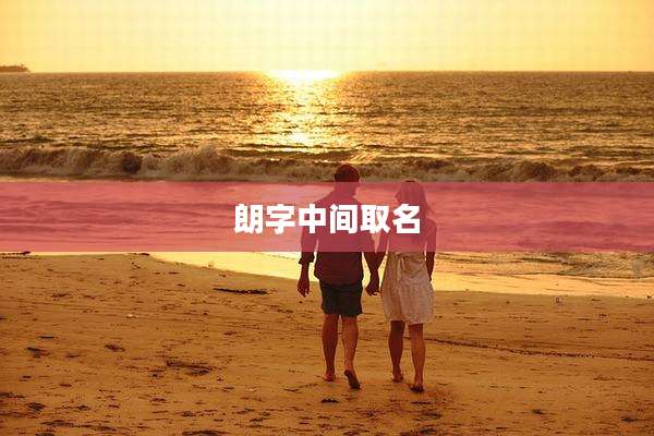 朗字中间取名