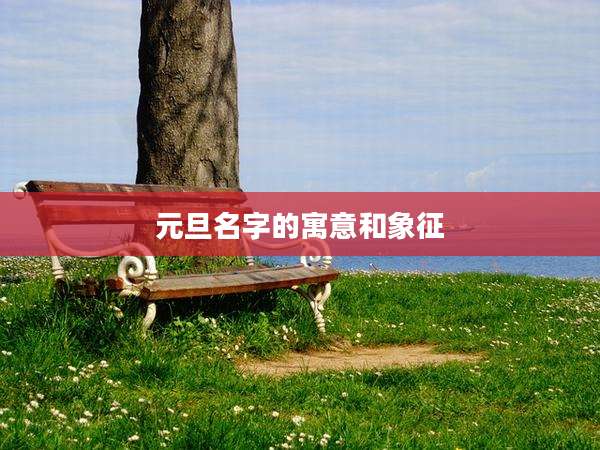 元旦名字的寓意和象征