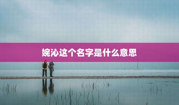 婉沁这个名字是什么意思