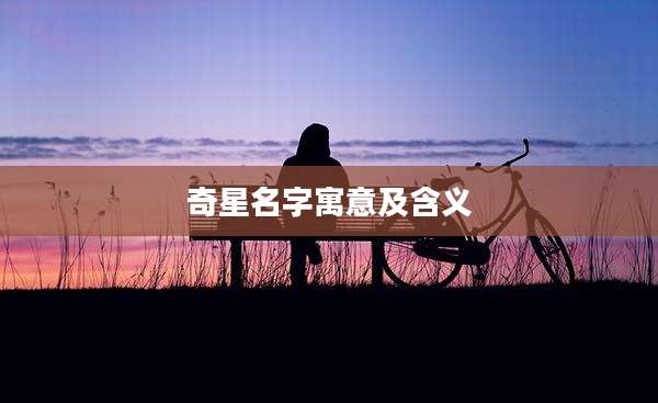 奇星名字寓意及含义