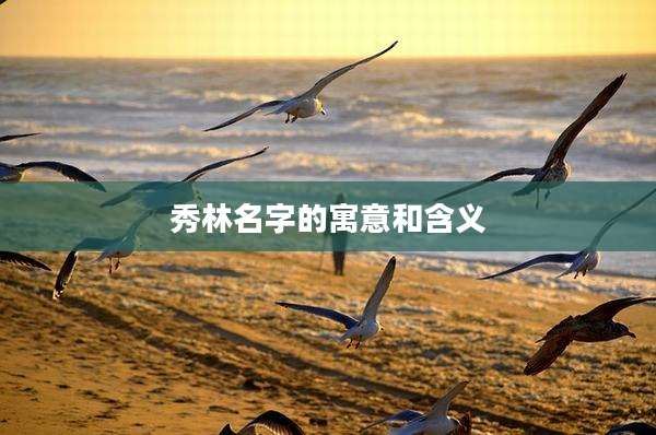 秀林名字的寓意和含义